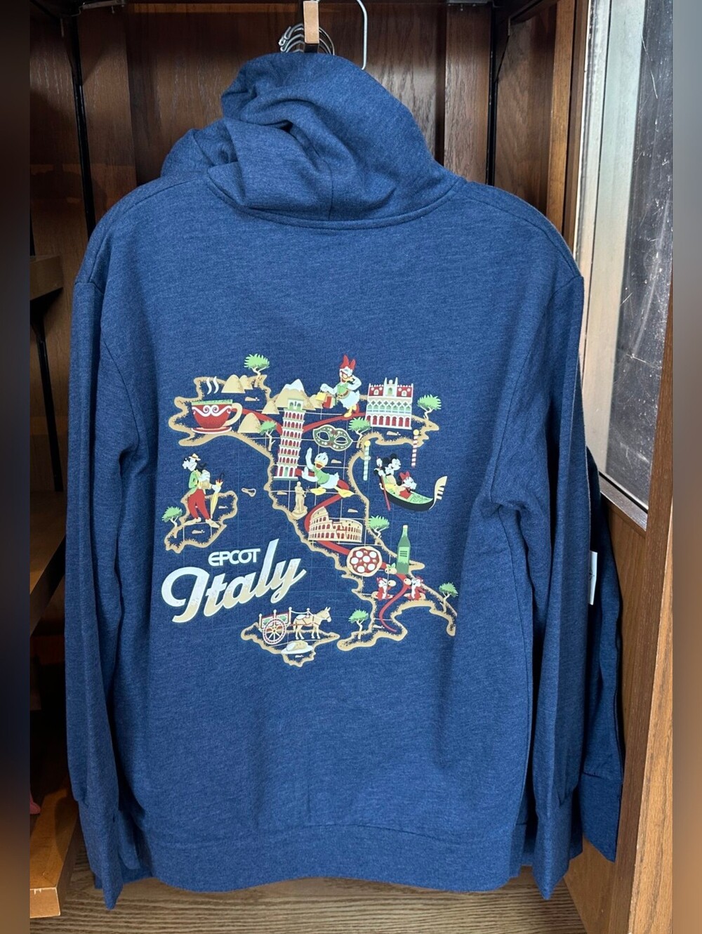 Disney Parks Italy Zip-Up Jacket Unisex